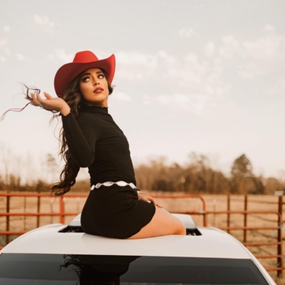 Her Hat On